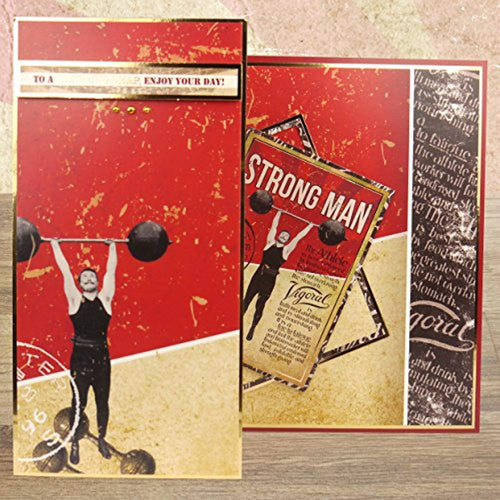 Hunkydory Crafts Gentleman'S Journey A4 Topper Set American Spirit
