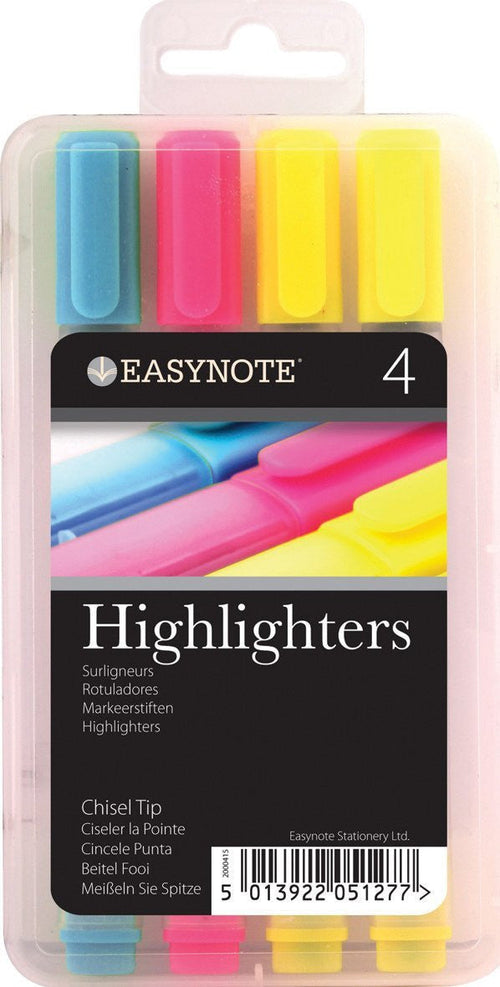 Easynote Highlighter Pens (Pack of 4)