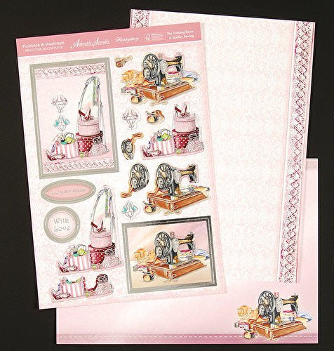 hunkydory adorable scorable designer decoupage hobies & pastimes the dressing room & sunday sewing