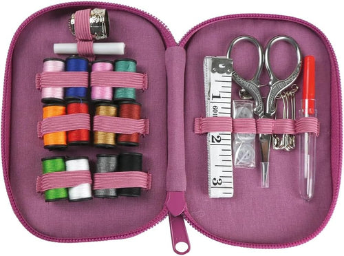 Emma Ball Felted Sheep Zipped Sewing Set Kit, Travel,Home Gift