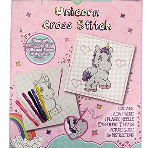 Magical Misty Unicorn - Cross Stitch Art and Craft Pack