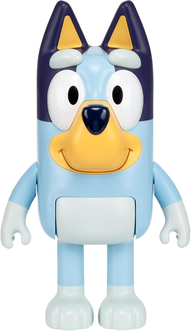 Best Friend Bluey | Articulated 10 Inch Tall Figure of Bluey | with Moving Arms and Body