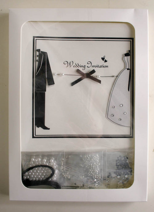 Craftime Bride and Groom Wedding Invite