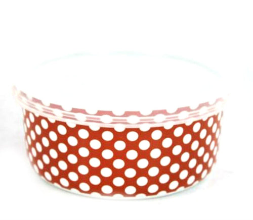 LESSER & PAVEY CERAMIC TRAVEL SNACK BOX (ORANGE)