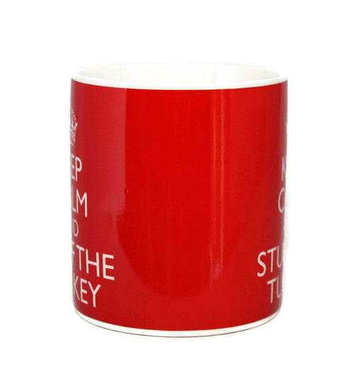 Keep Calm And Stuff The Turkey Fine China Mug