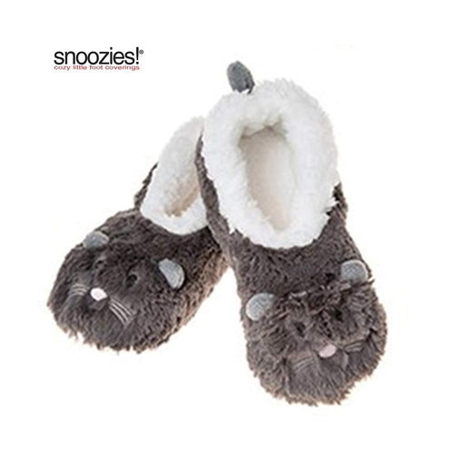 Snoozies Childrens Animal Soft Sherpa Fleece Fluffy Slippers