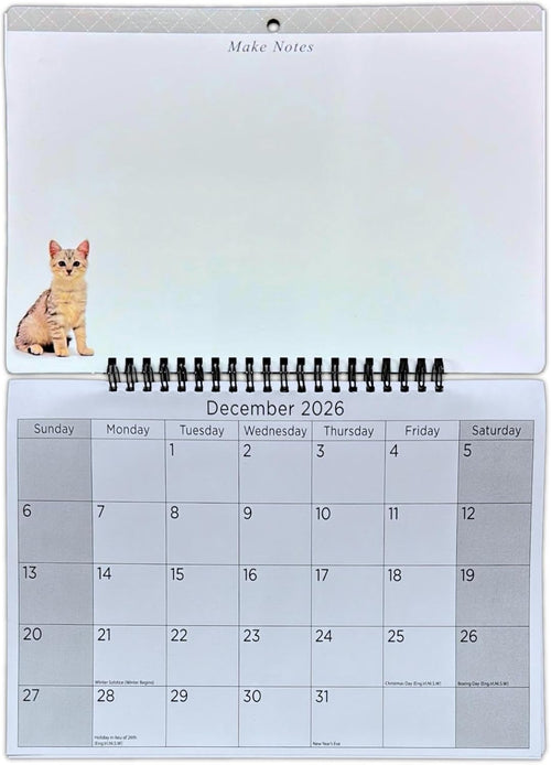 2026 Monthly Memo Board Wall Calendar Family Organiser Shopping List Pad & Pen Random (2026)
