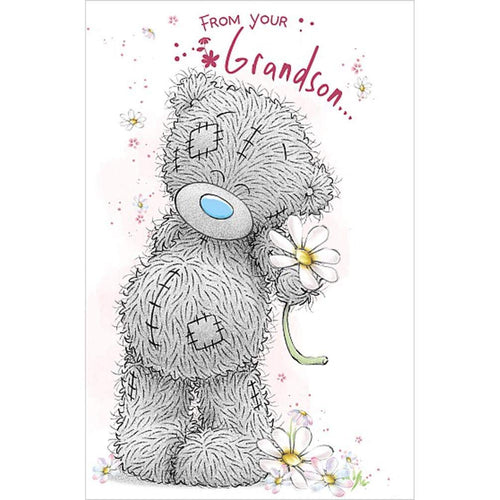 Me To You Bear From Your Grandson Mother's Day Card