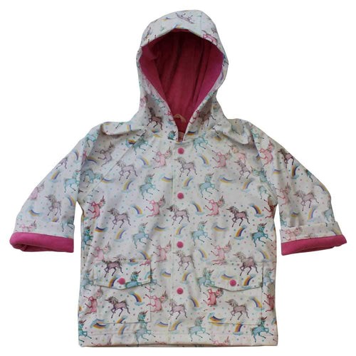 Powell Craft Unicorn Print Raincoat