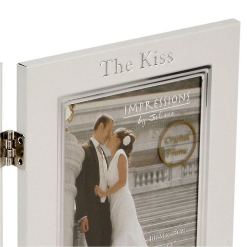 Juliana Wedding Aluminium Triple Frame - Ring/Couple/Kiss