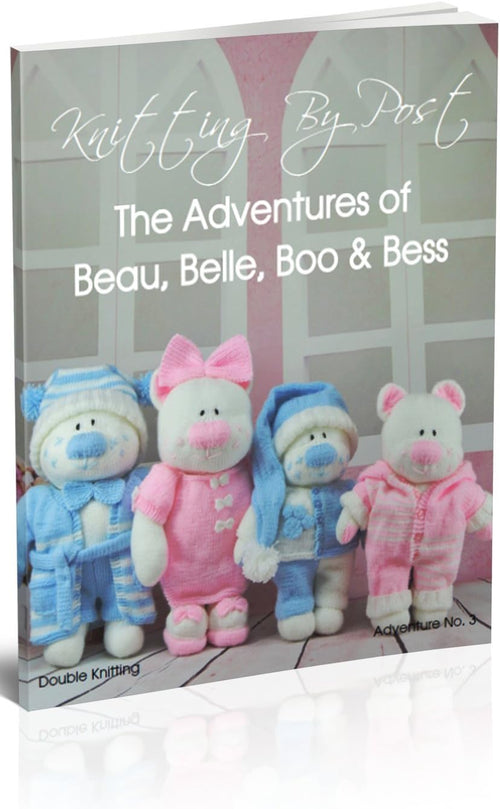 Knitting Patterns Sleepy Time Beau and Family Teddy Bears. The Ultimate Knitting Gift for Mum. Knitting Books for Adults