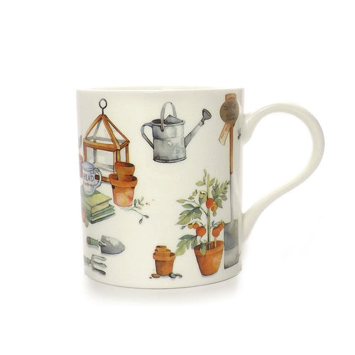 cottage garden fine china miug