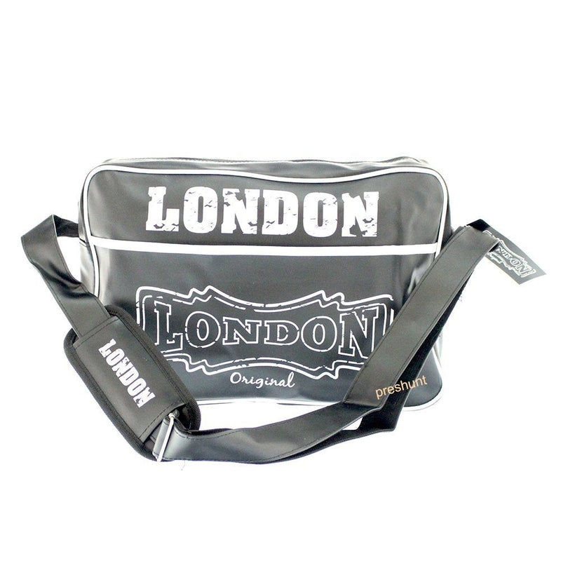 London Messenger Bag - Matt Black