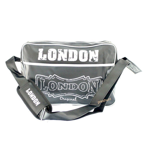 London Messenger Bag - Matt Black