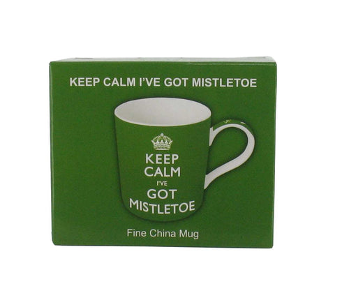 Keep Calm, I've Got Mistletoe' Mug- Christmas Mug (G956) Christmas Gift By Gifts For The Present