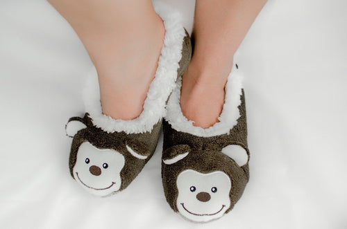 Ladies Animal Snoozies Slippers - Size UK Ladies 3-4