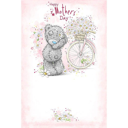 Me To You Bear Tatty Teddy With Basket Of Daises Mother's Day Card