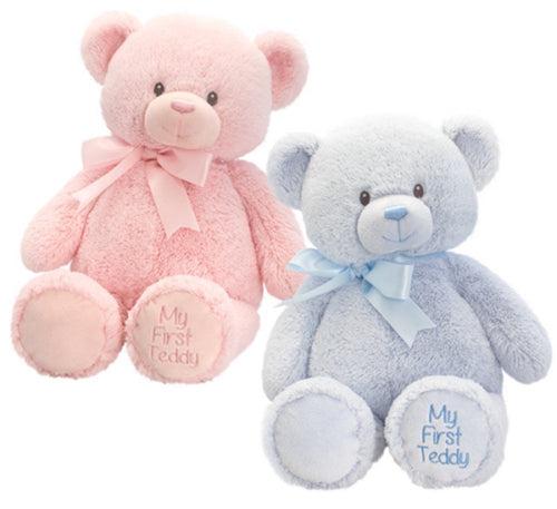 Keel Toys My First Bear 30 Centimeter Blue
