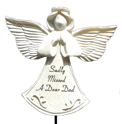 Dad Guardian Angel Stick Graveside Ornament