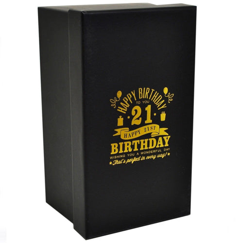 Signography 21st Birthday Pint Glass (G32321)