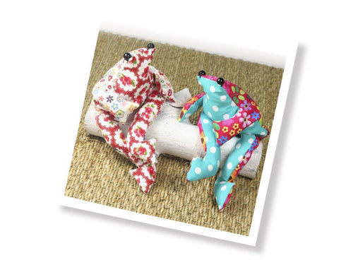 The Crafty Kit Co. Sewing Kit-Bean Bag Frog