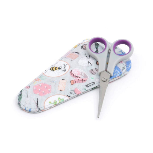 Hobby Gift 'Homemade' 5.5 Inch Scissors and Case