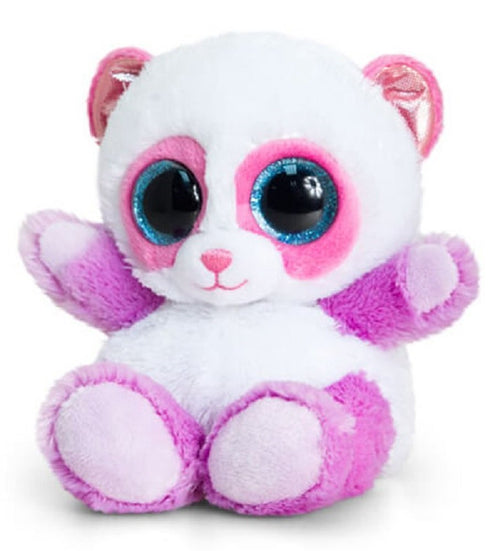 Keel Toys 15cm Animotsu Pink & Lilac Panda