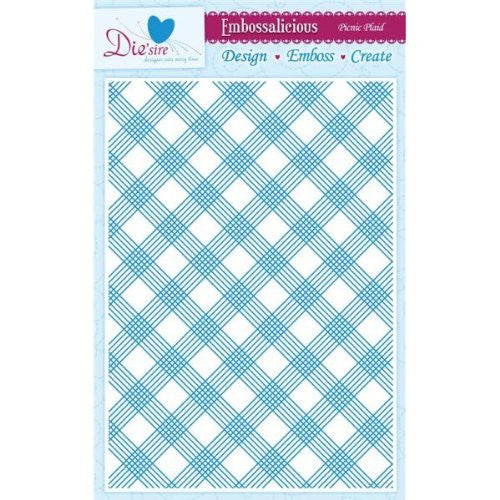 dessire embossalicious picnic plaid a4