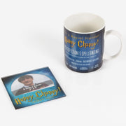 Moviecology mug  coaster   - Happy Chappy and The Cheeky Grin