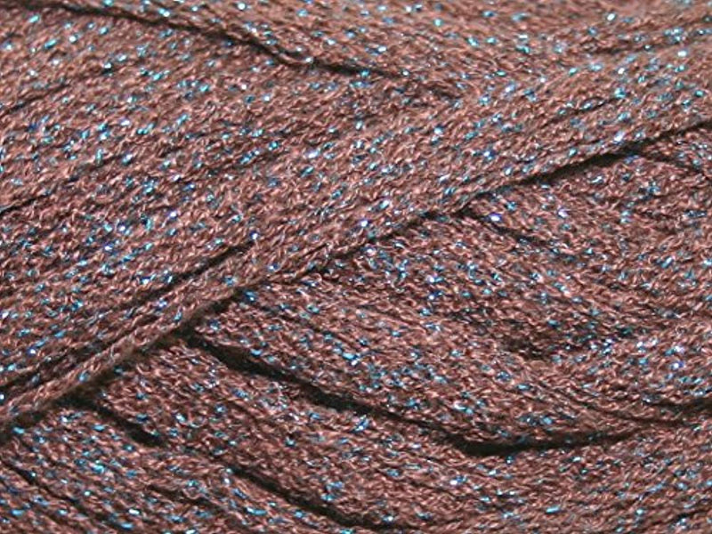 King Cole Krystal Glitter Scarf Knitting Yarn 607 Pewter - per 100 gram ball