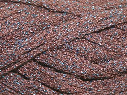 King Cole Krystal Glitter Scarf Knitting Yarn 607 Pewter - per 100 gram ball