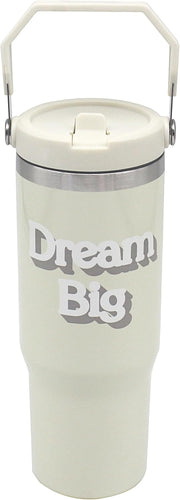 Cream Drinks Tumbler 900ml for Cold & Hot Drinks | Stylish Tumbler Drinking Glasses for Water & Cold Drinks | Lovely Tableware Glass Gifts for Women & Men