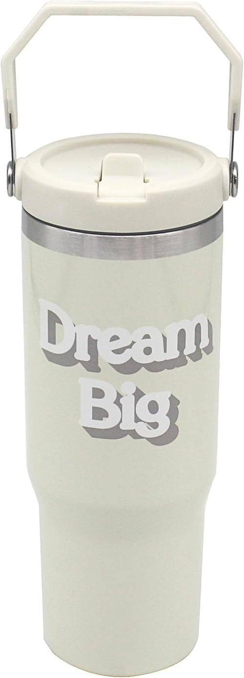 Cream Drinks Tumbler 900ml for Cold & Hot Drinks | Stylish Tumbler Drinking Glasses for Water & Cold Drinks | Lovely Tableware Glass Gifts for Women & Men