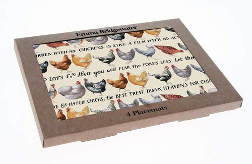 Emma Bridgewater - Hens Melamine Placemats Set of 4