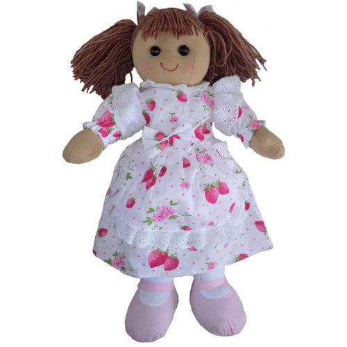ragdoll 19cms with strawberry paterns