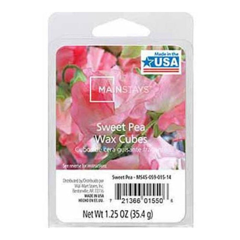 Mainstays Home Fragrance Sweet Pea Wax Cubes