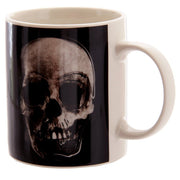 Black White Skull Printed Transfer Mug Gifts, and, Cards Teacher, School, Gifts Occasion, Gift, Idea
