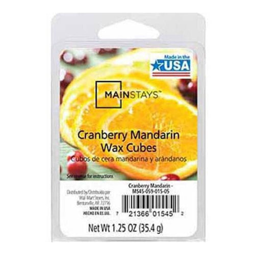Mainstays Cranberry Mandarin Scented Wax Cube Melts MS14-059-015-04
