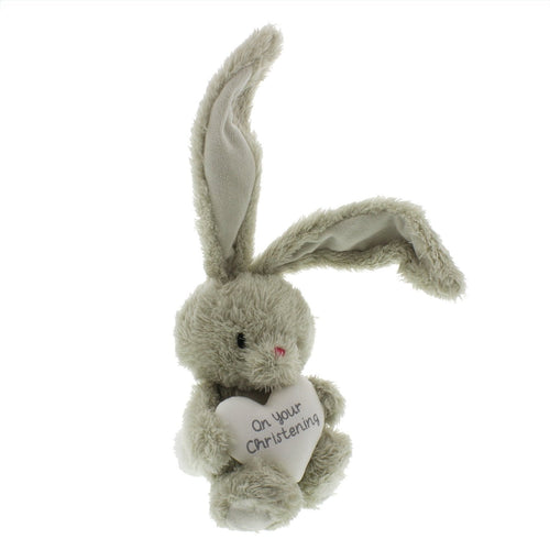 christening bebunni rabbit with pink nose