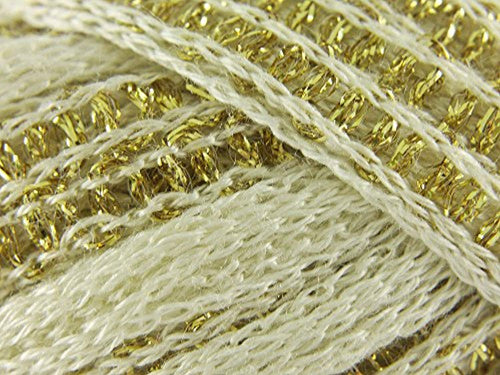 King Cole Krystal Glamour Scarf Yarn 100g - 451 Golden Glow