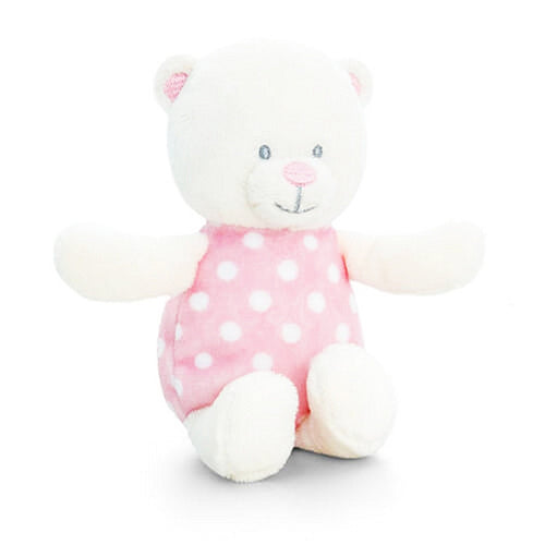 Keel Toys 13cm Baby Bear Rattle