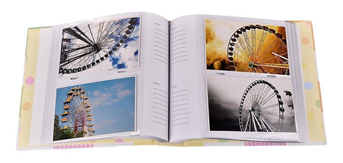 Anker Little One Photo and Memo Album with Cute Children's Animals Design to Hold 200 6 x 4-Inch Photos