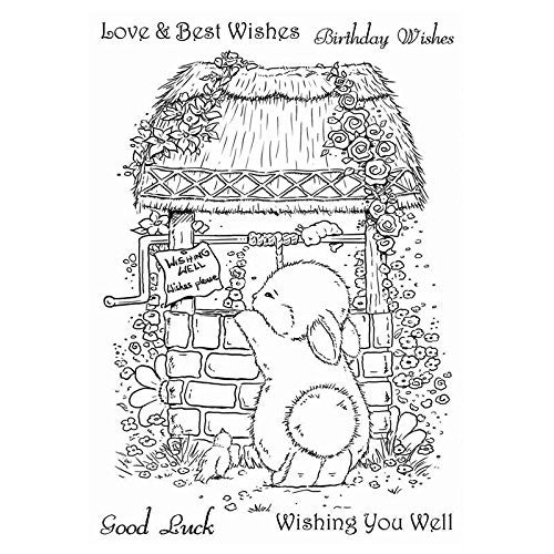 hunkydory clearly stamps at the wishing well