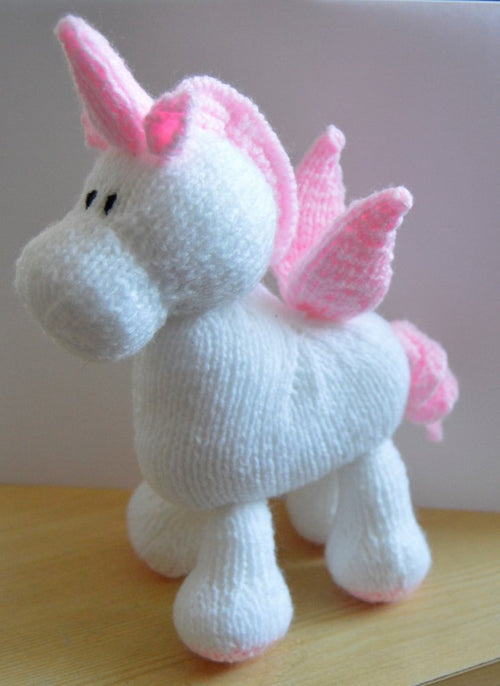 Knitting Pattern - Stardust the Unicorn Soft Toy Pattern