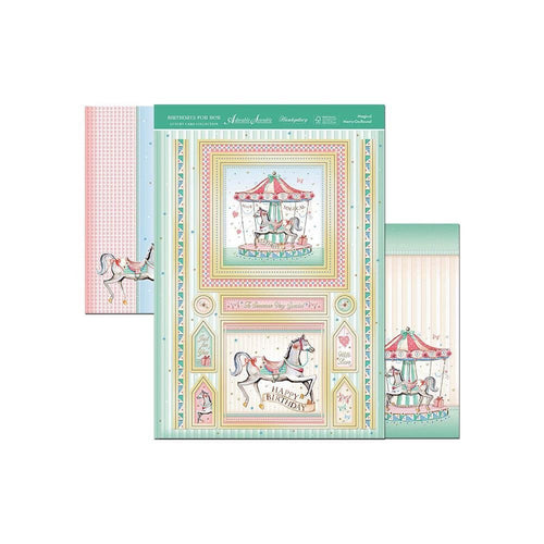 Hunkydory Crafts Birthdays for Her A4-Magical Merry Go-Round Luxury Topper Set