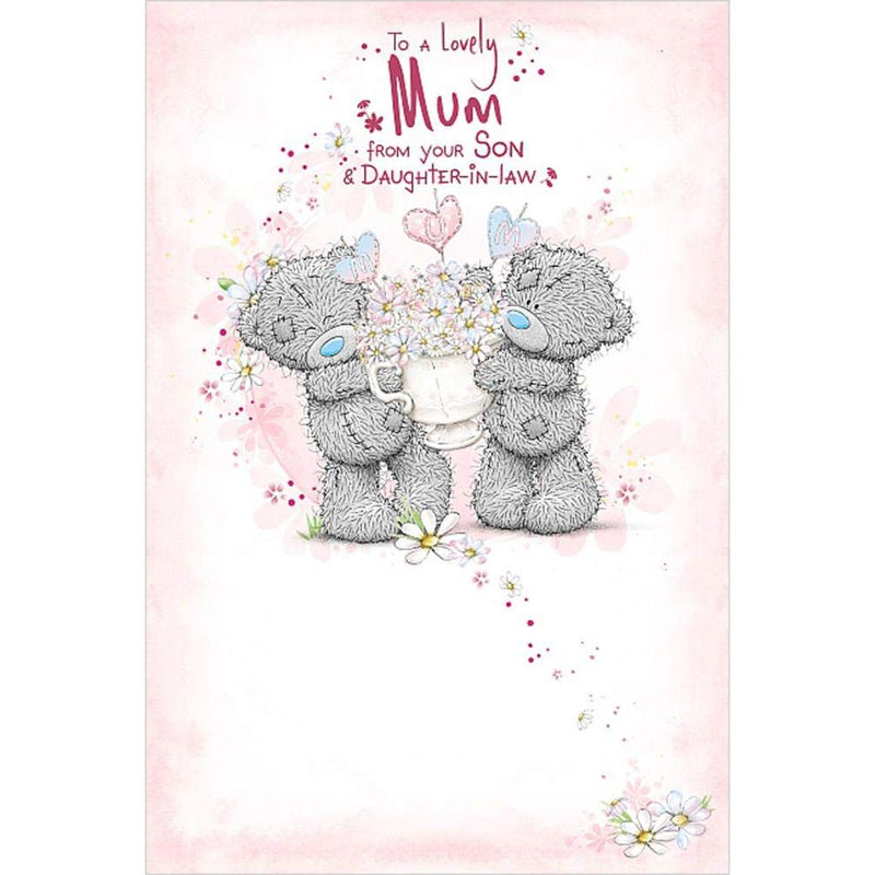 Me To You Bear Mum Form Son & Daughter In Law Mother's Day Card