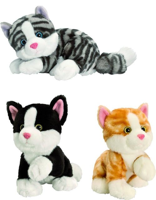 keel toys new 25cm posing sparkle eye cats range choice six one supplied