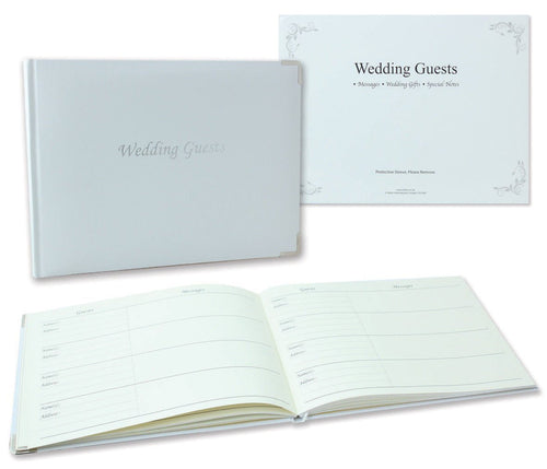 Tallon Wedding Guest Book with Keepsake Box