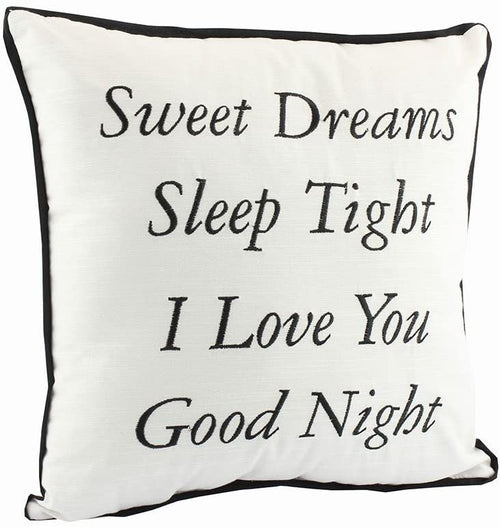 Sweet Dreams Sleep Tight Decorative Cushion