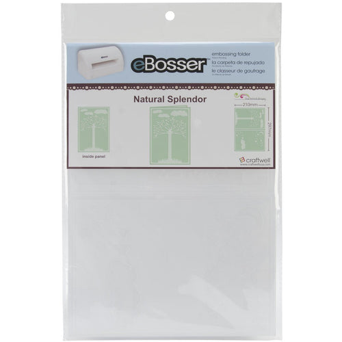 Craftwell USA Natural Splendor Embossing Folder, 8.27 by 11.69-Inch